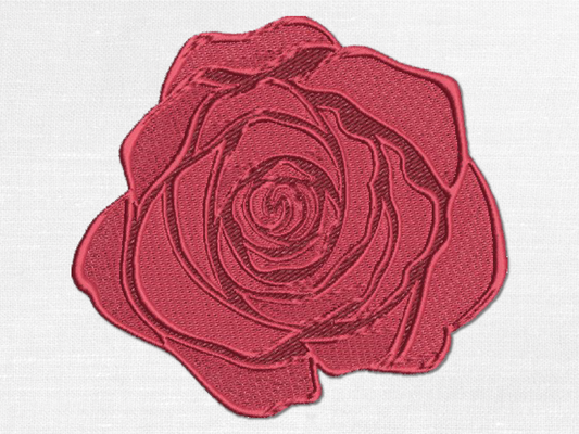 Rose Medallion Machine Embroidery Design | 6 Sizes | Instant Download