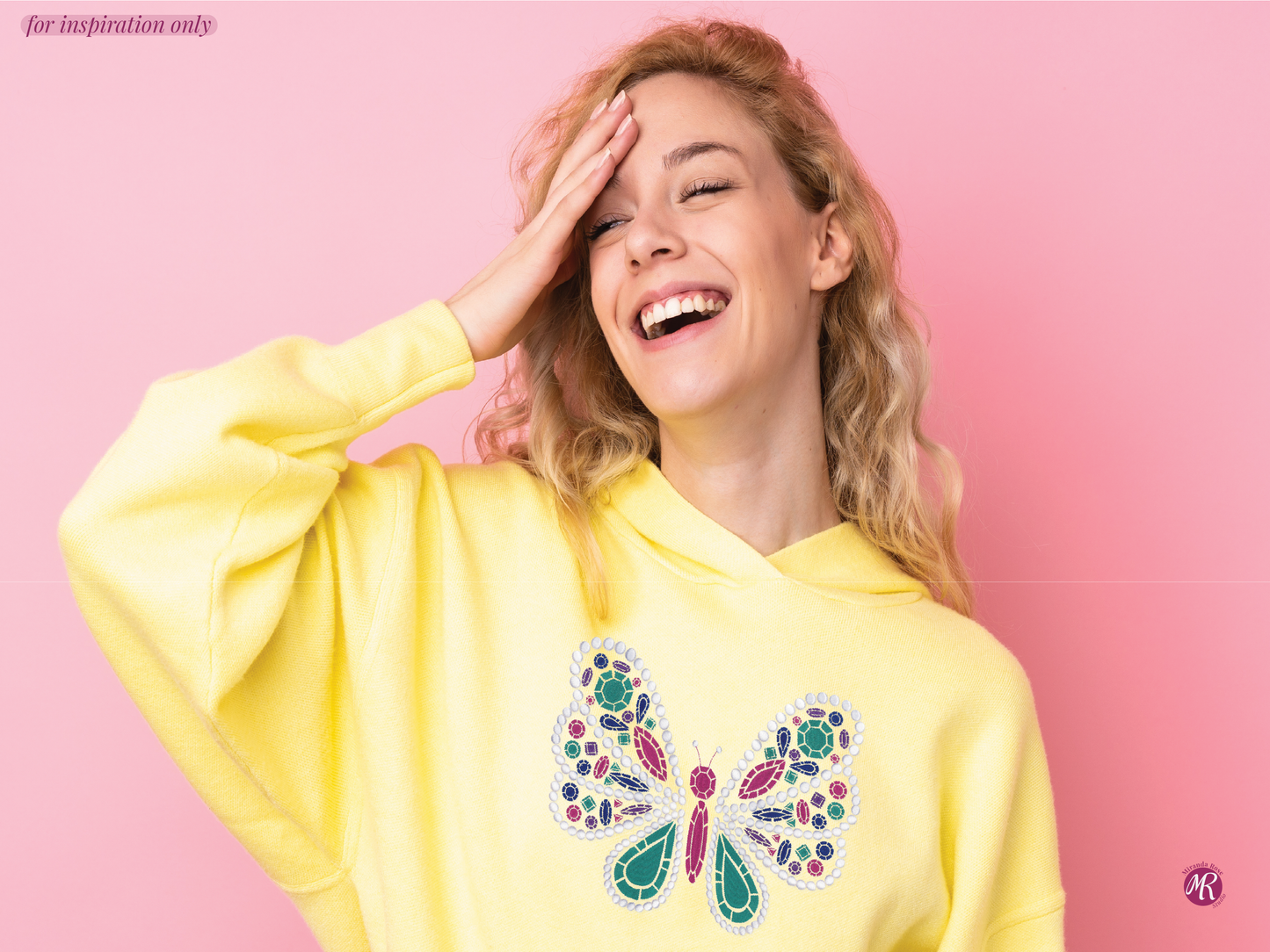 Gemstone Butterfly Machine Embroidery File | 6 Sizes | Instant Download