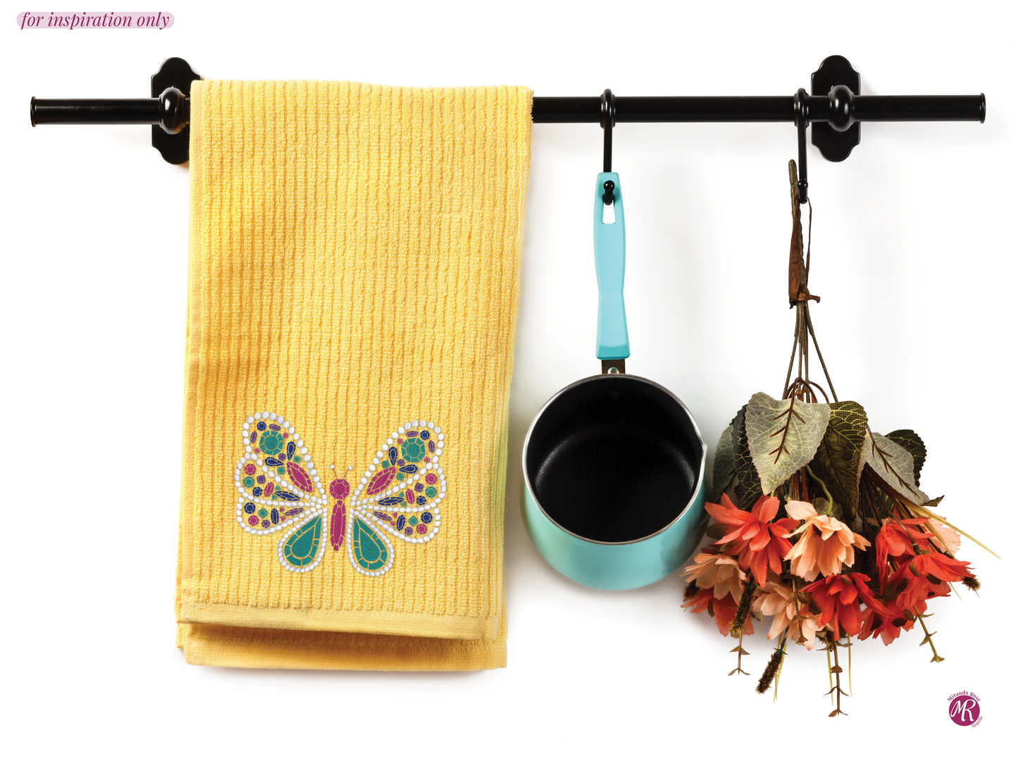 Gemstone Butterfly Machine Embroidery File | 6 Sizes | Instant Download