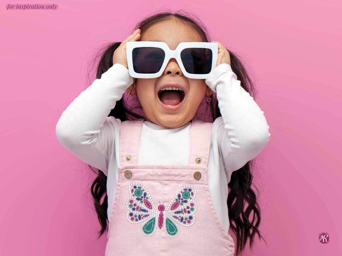 Gemstone Butterfly Machine Embroidery File | 6 Sizes | Instant Download